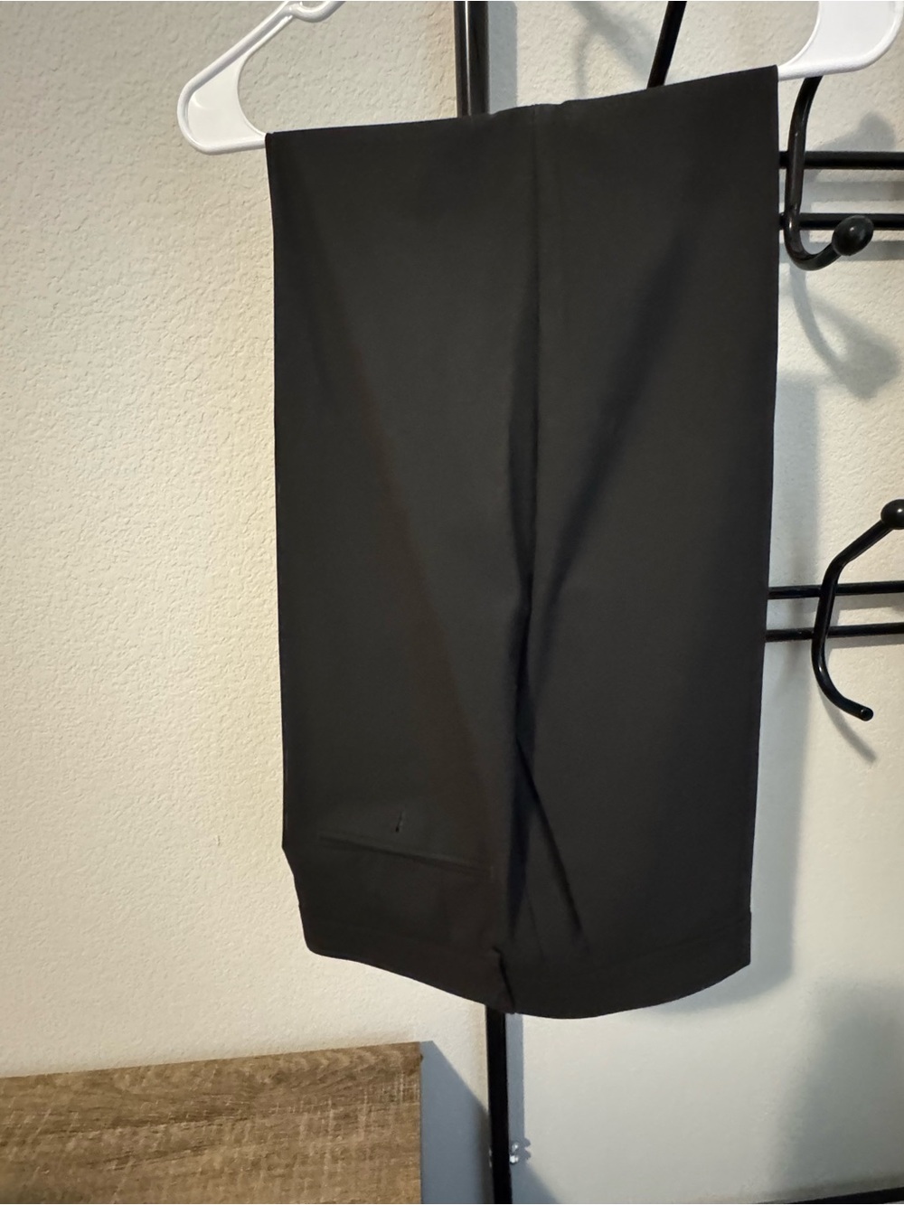Men's Black Dress Pants - Classic Tailored Fit 38/30